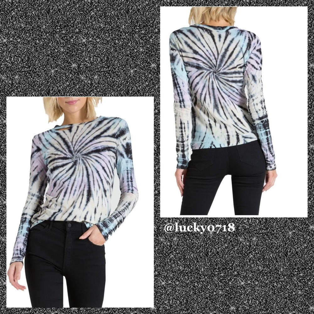 N:Philanthropy Link Tie Dye Long Sleeve Tee Sz S
